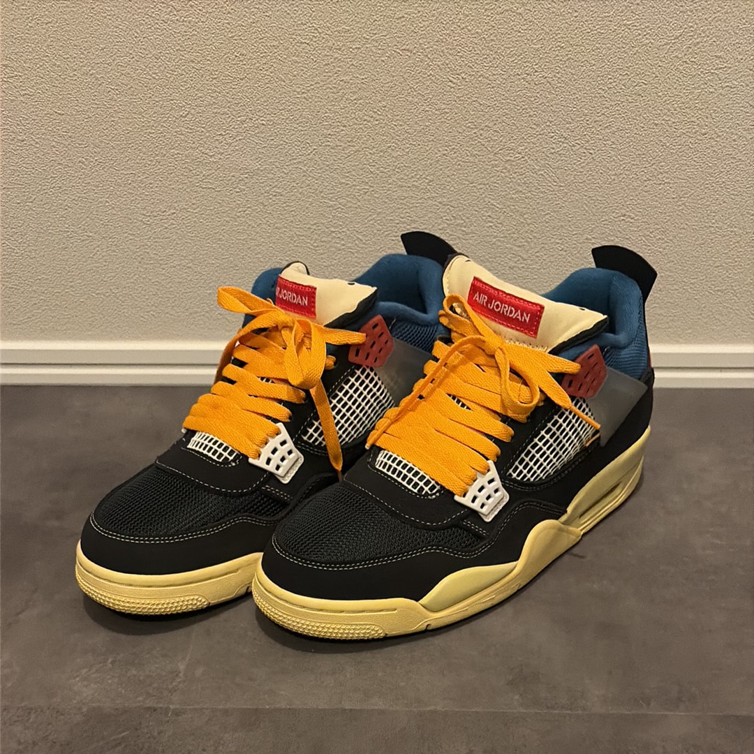 UNION × NIKE AIR JORDAN 4 "OFF NOIR"