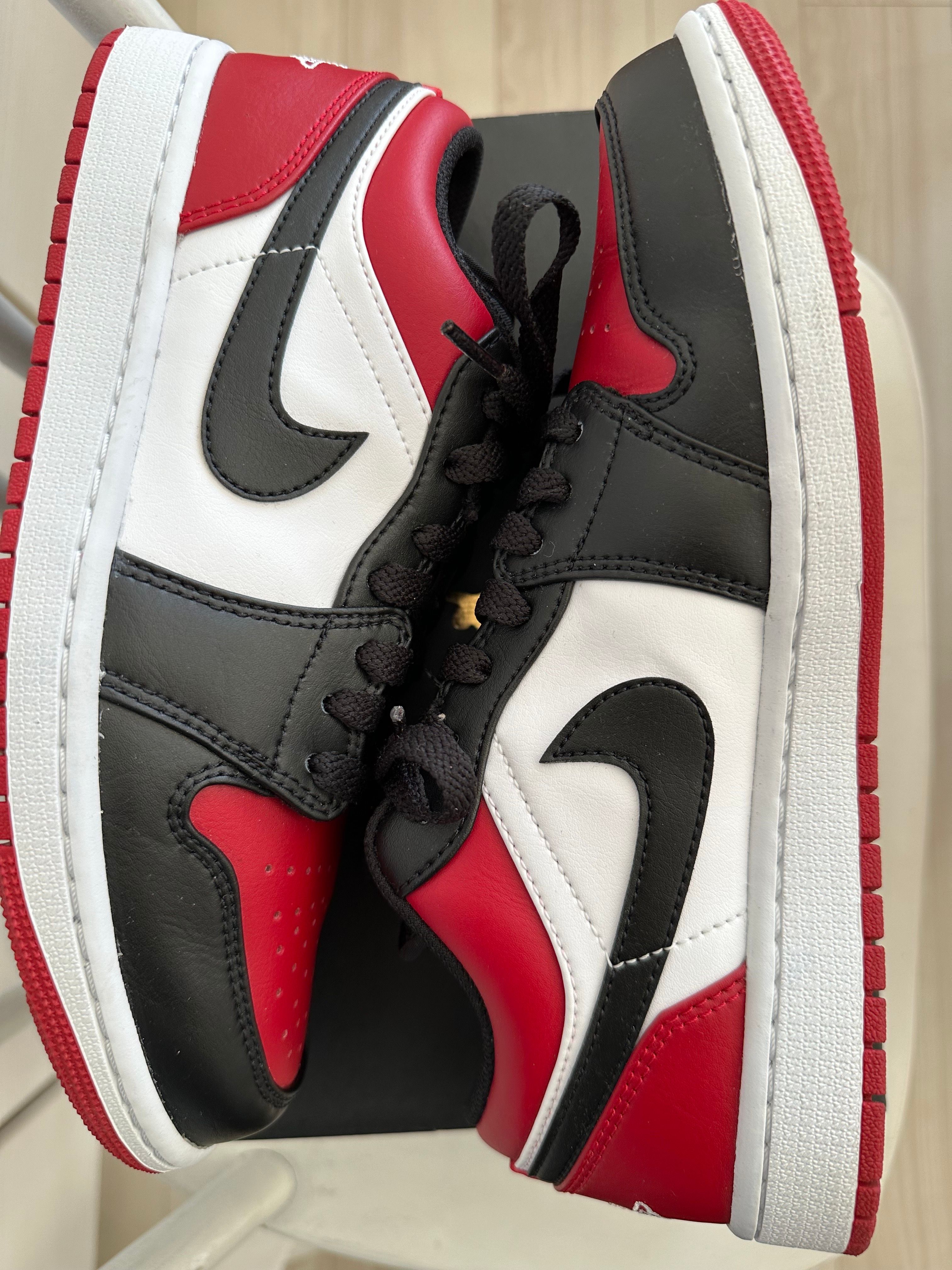 Nike Air Jordan 1 Low "Bred Toe"