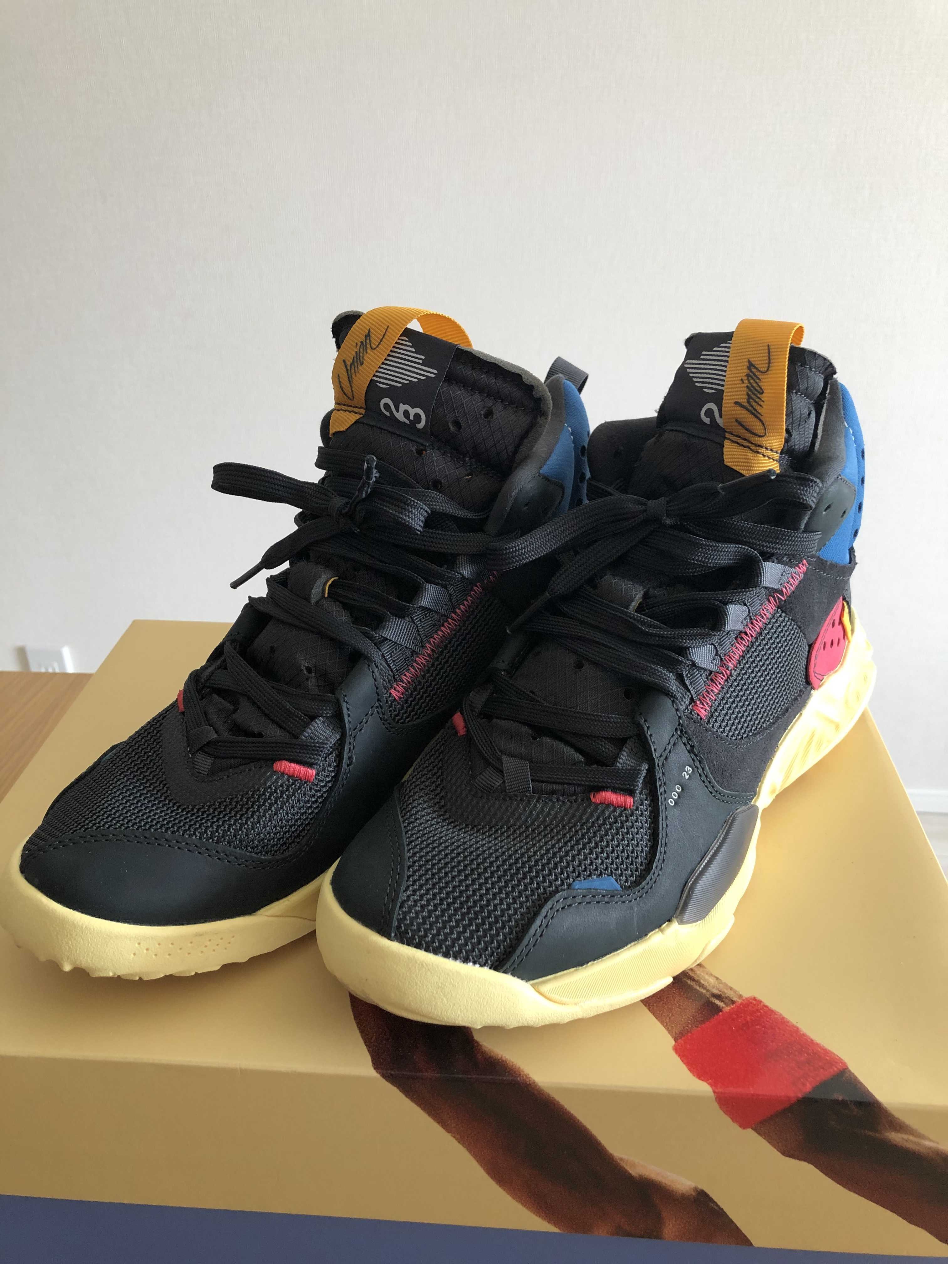 UNION × NIKE JORDAN DELTA MID "OFF NOIR"