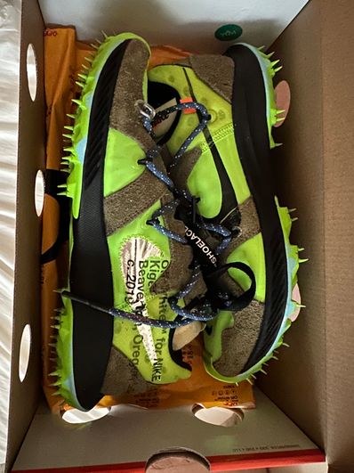 Off-White × Nike Women's Air Zoom Terra Kiger 5 "Green"