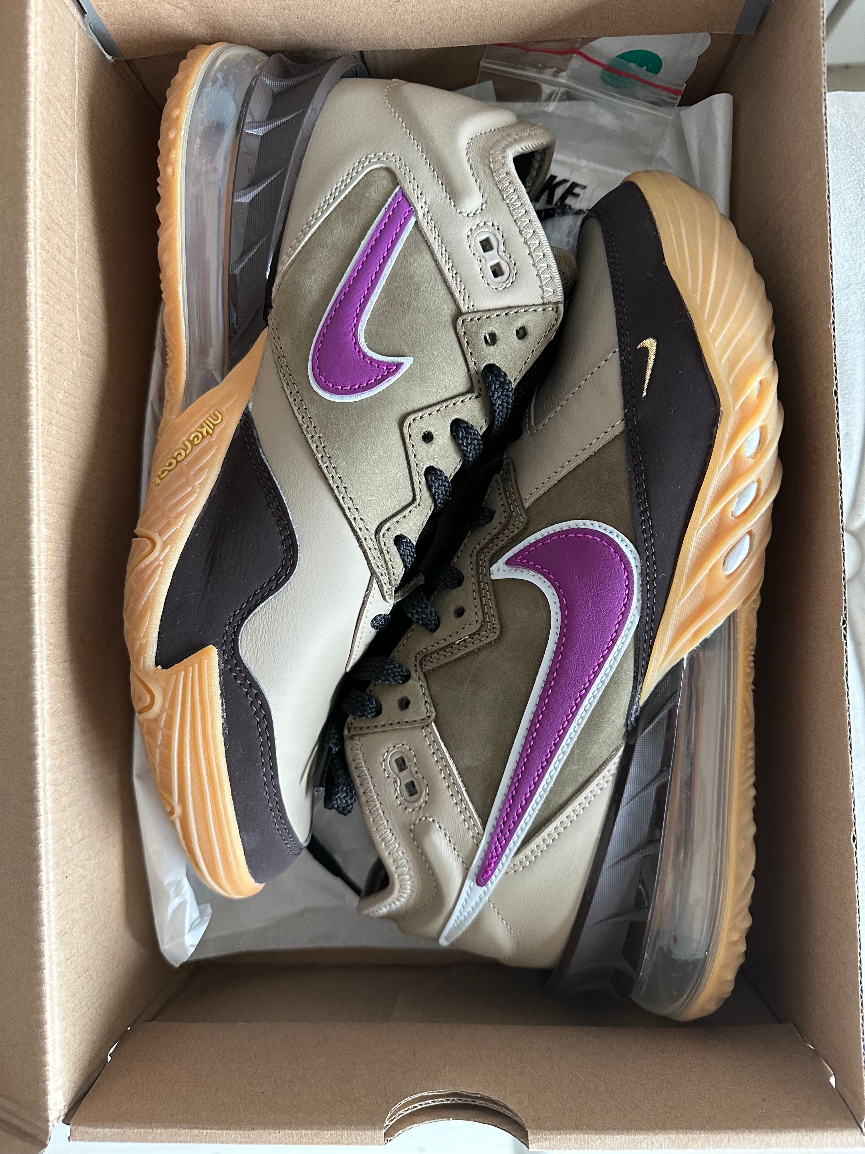 atmos × Nike LeBron 18 Low "Viotech"