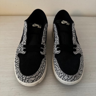 Nike Women's Air Jordan 1 Retro Low OG "Black Cement"