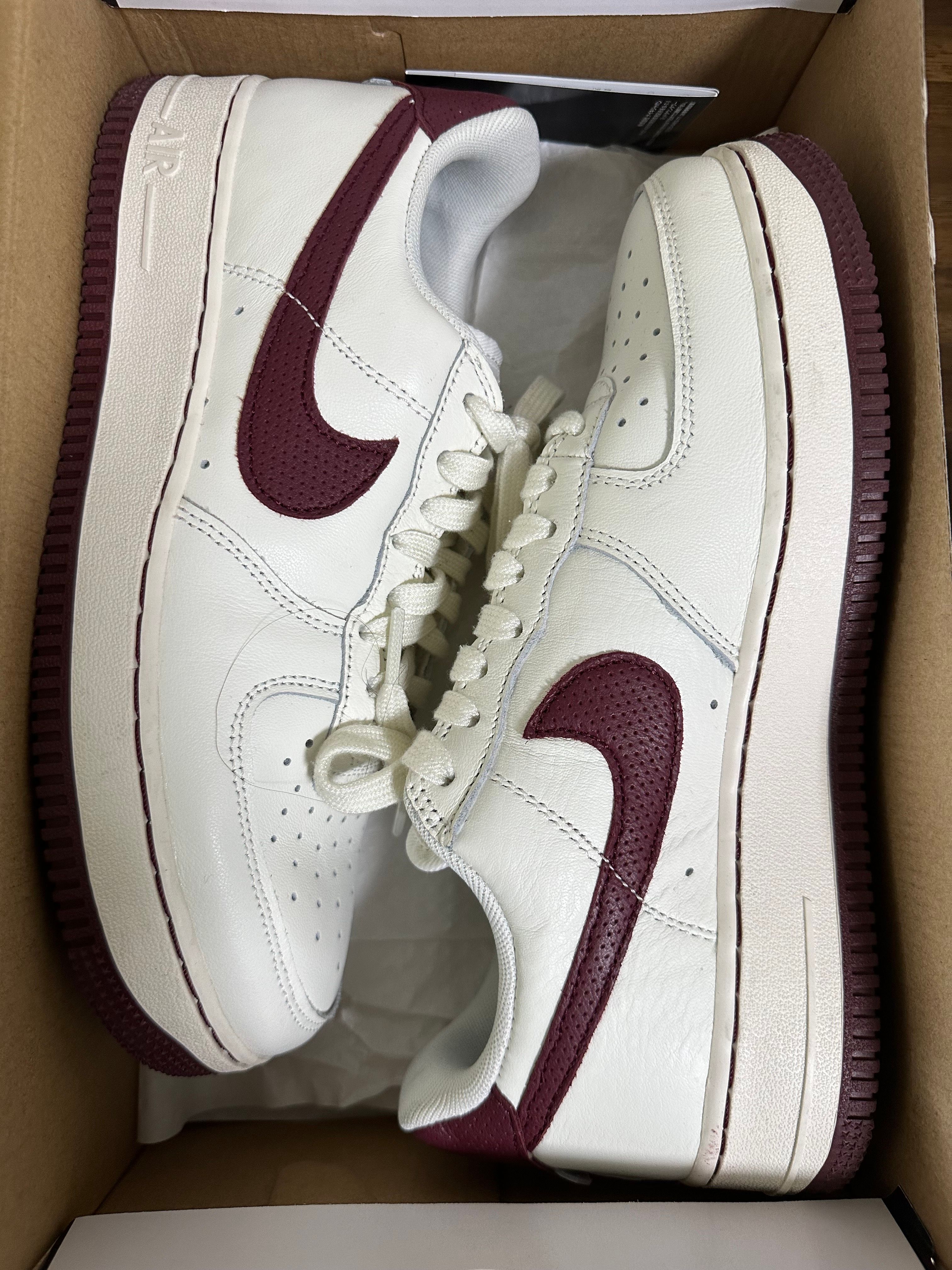 Nike Air Force 1 Low ’07 Craft "Sail/Dark Beetroot/Sail"
