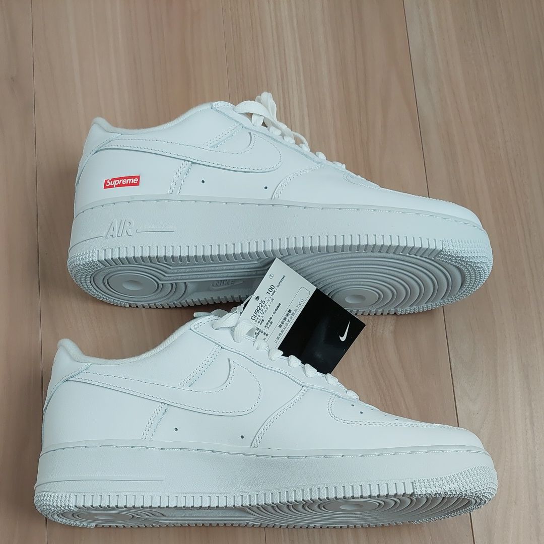 Supreme × Nike Air Force 1 Low "White"
