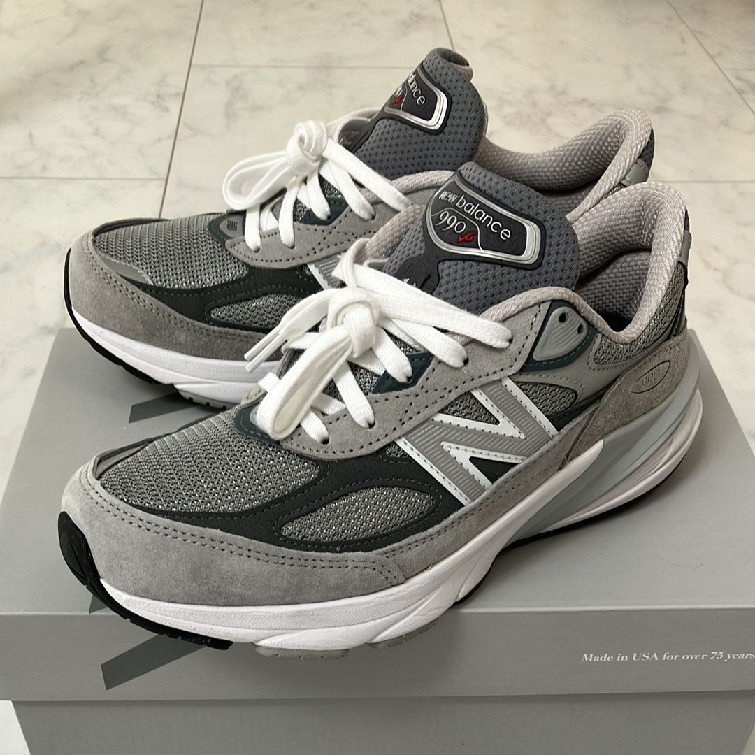 New Balance 990V6 "Gray" (Heel Logo NB)
