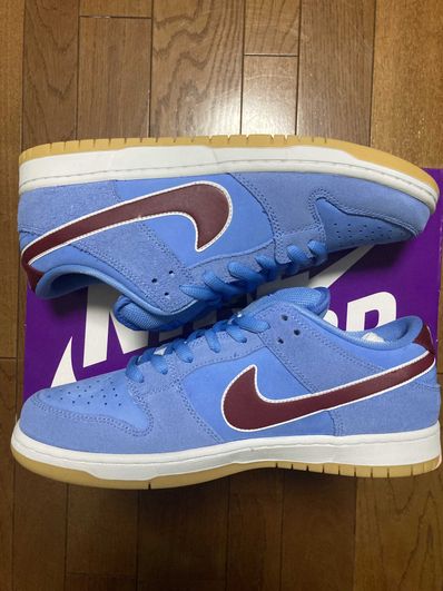 Nike SB Dunk Low Pro "Philadelphia Phillies/Valor Blue and Team Maroon"