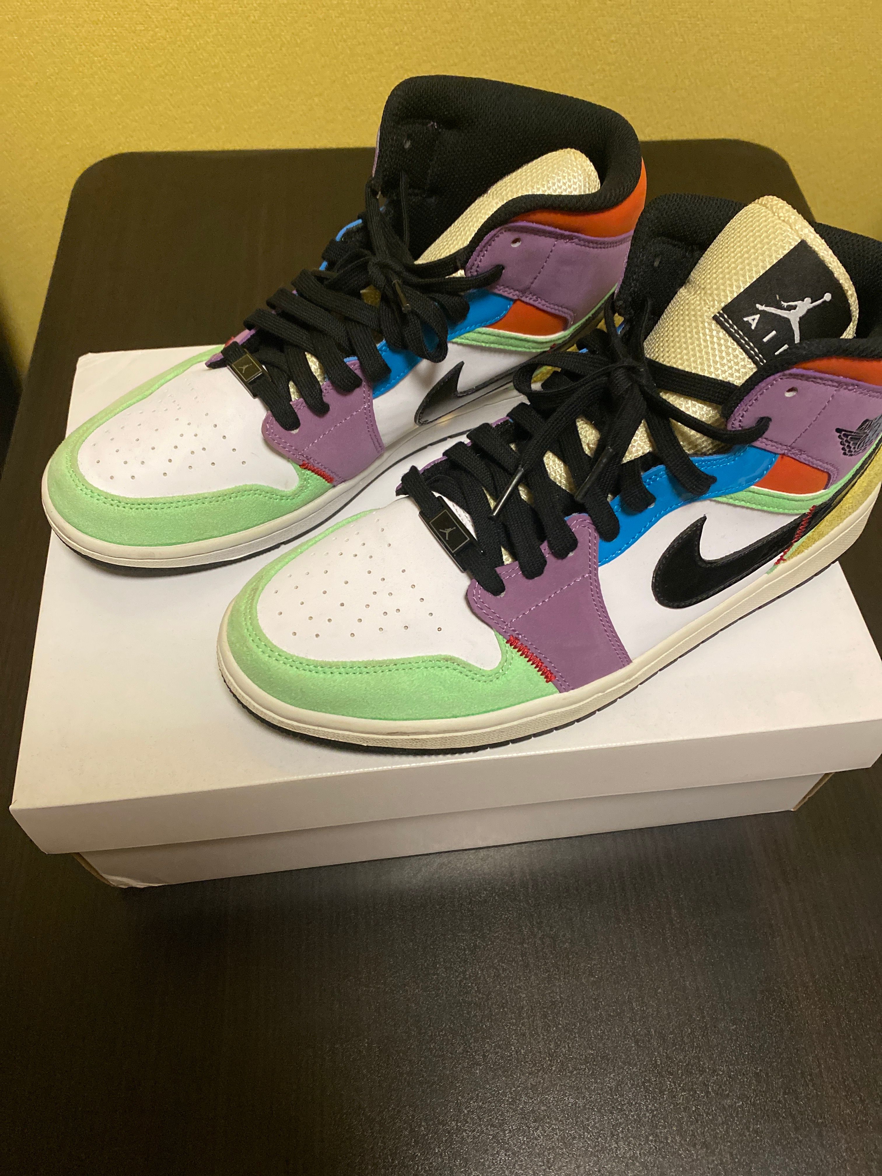 Nike Women's Air Jordan 1 Mid "Multi Color"