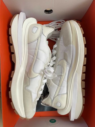 sacai × Nike Vapor Waffle "White Gum"