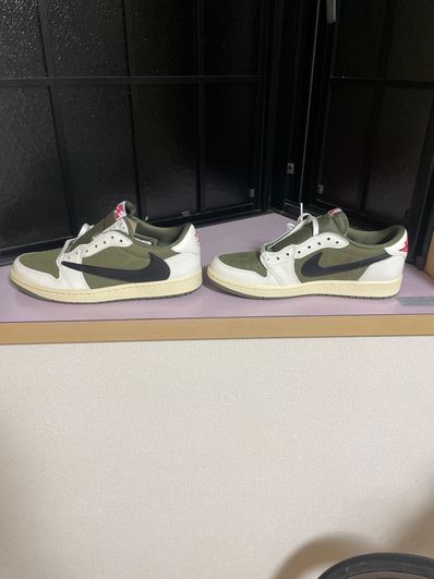 Travis Scott × Nike Air Jordan 1 Low OG SP "Reverse Olive"