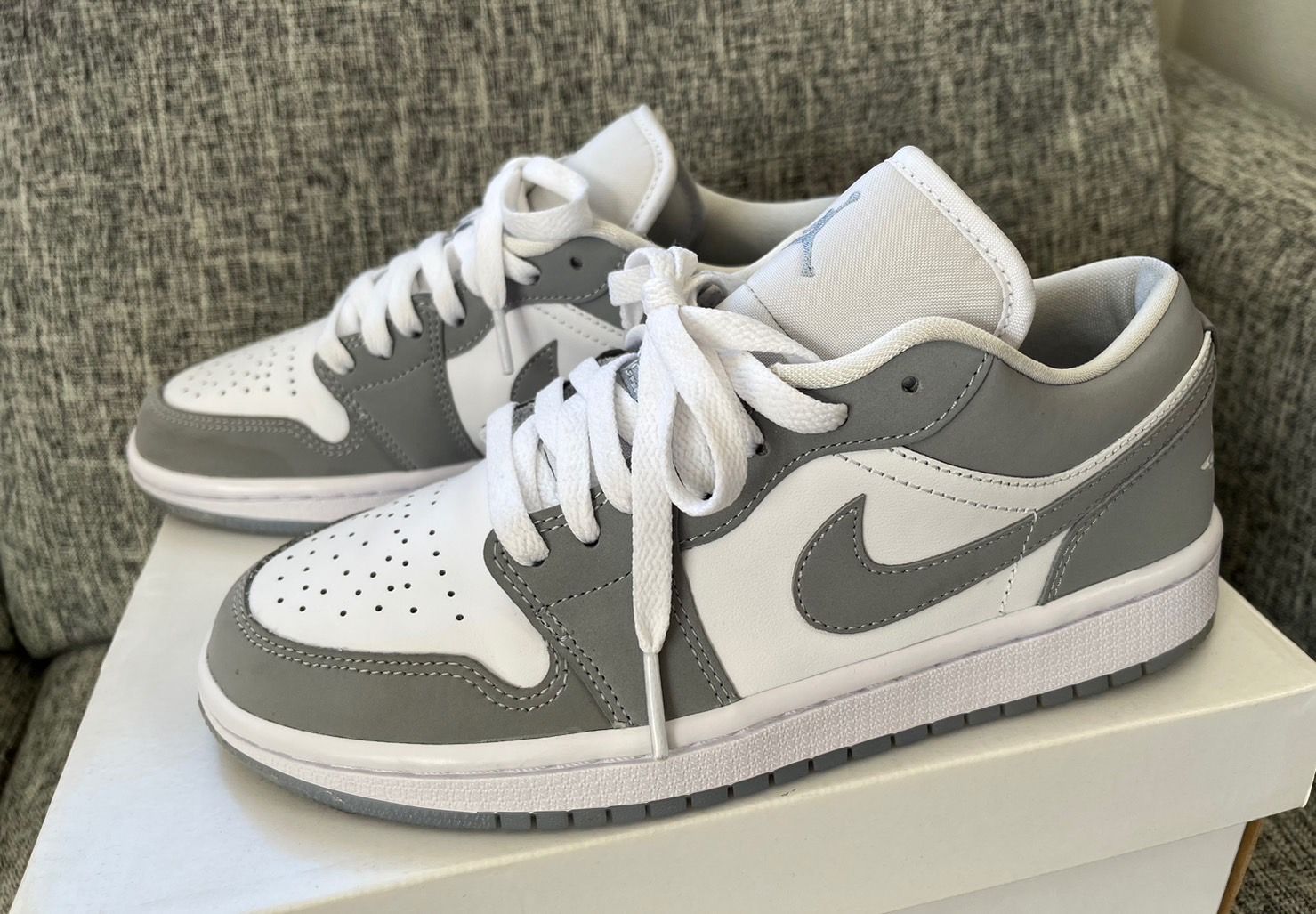 Nike Women's Air Jordan 1 Low "Wolf Grey"
