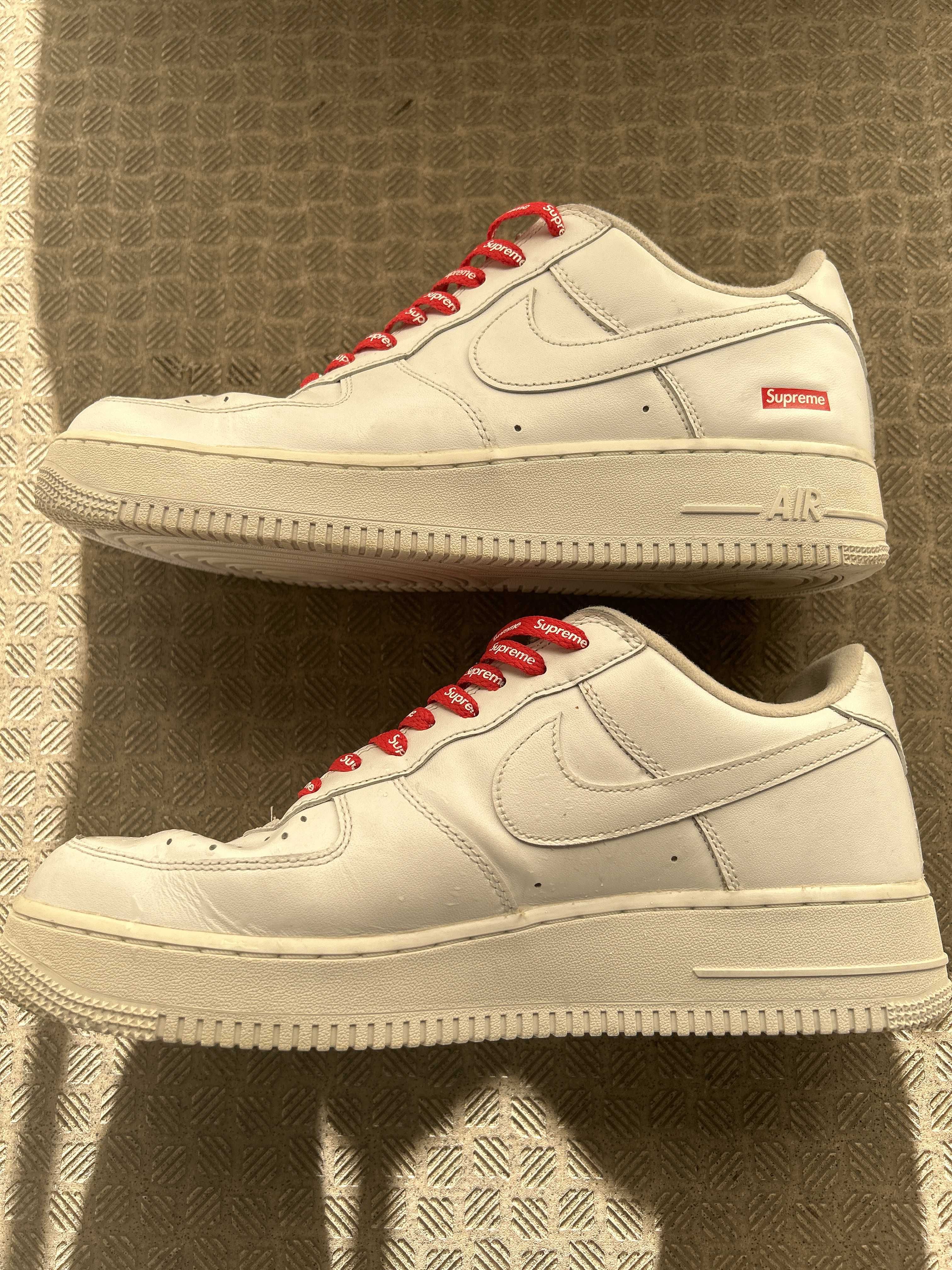 Supreme × Nike Air Force 1 Low "White"