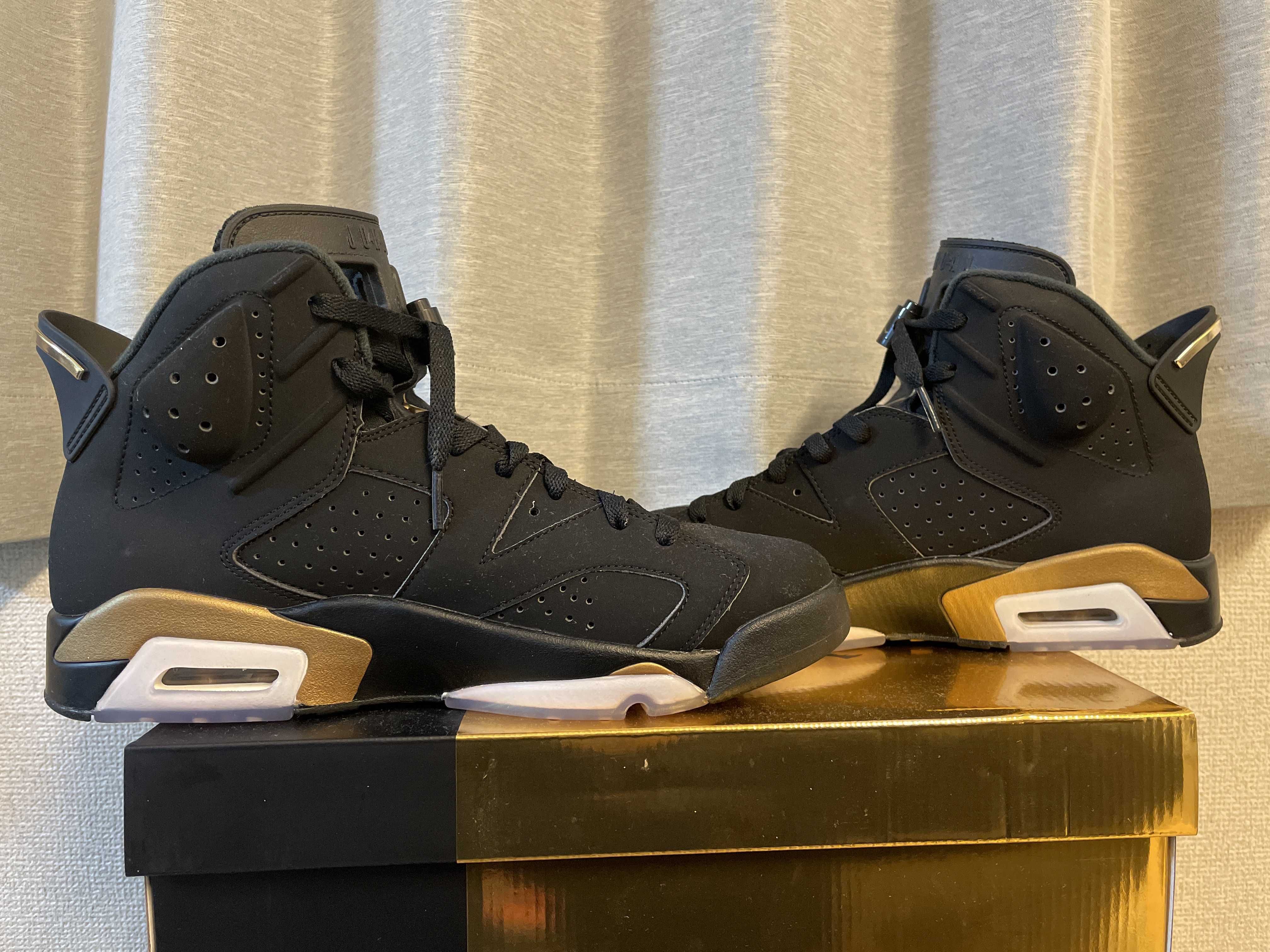 Nike Air Jordan 6 DMP "Black/Metallic Gold" (2020)  