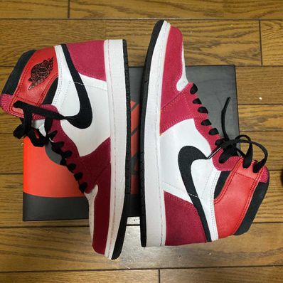 Nike Air Jordan 1 High OG "White/Black/Light Smoke Grey"