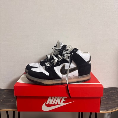 SLAM JAM x NIKE DUNK HIGH "WHITE/CLEAR BLACK"