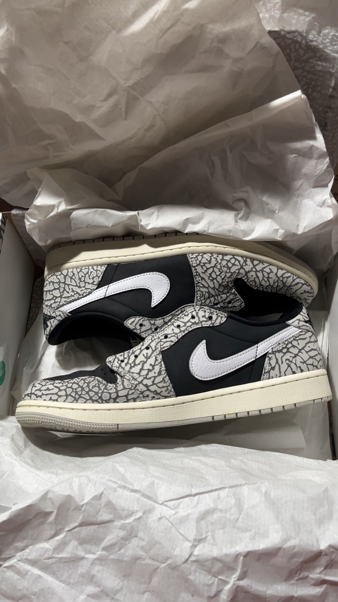 Nike Air Jordan 1 Retro Low OG "Black Cement"