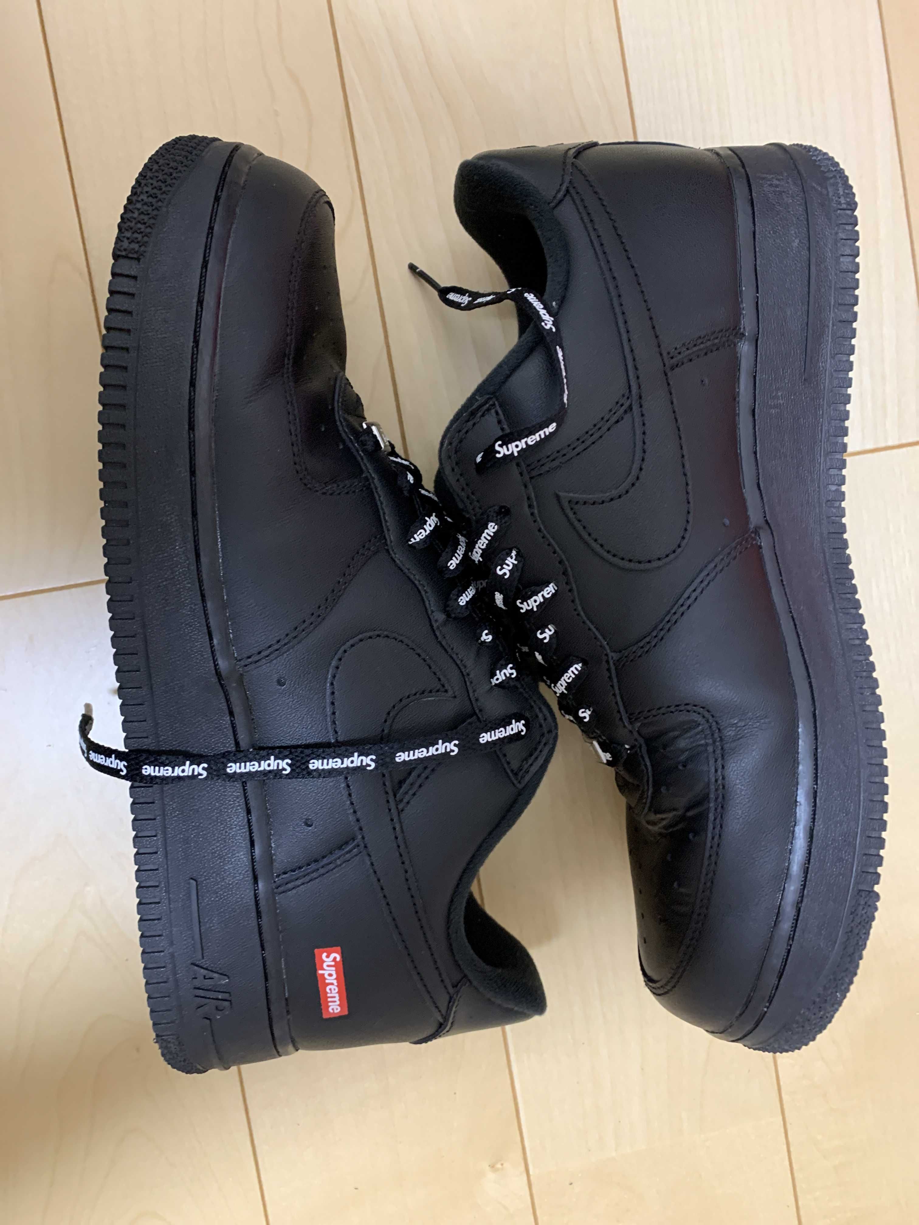 Supreme × Nike Air Force 1 Low "Black"