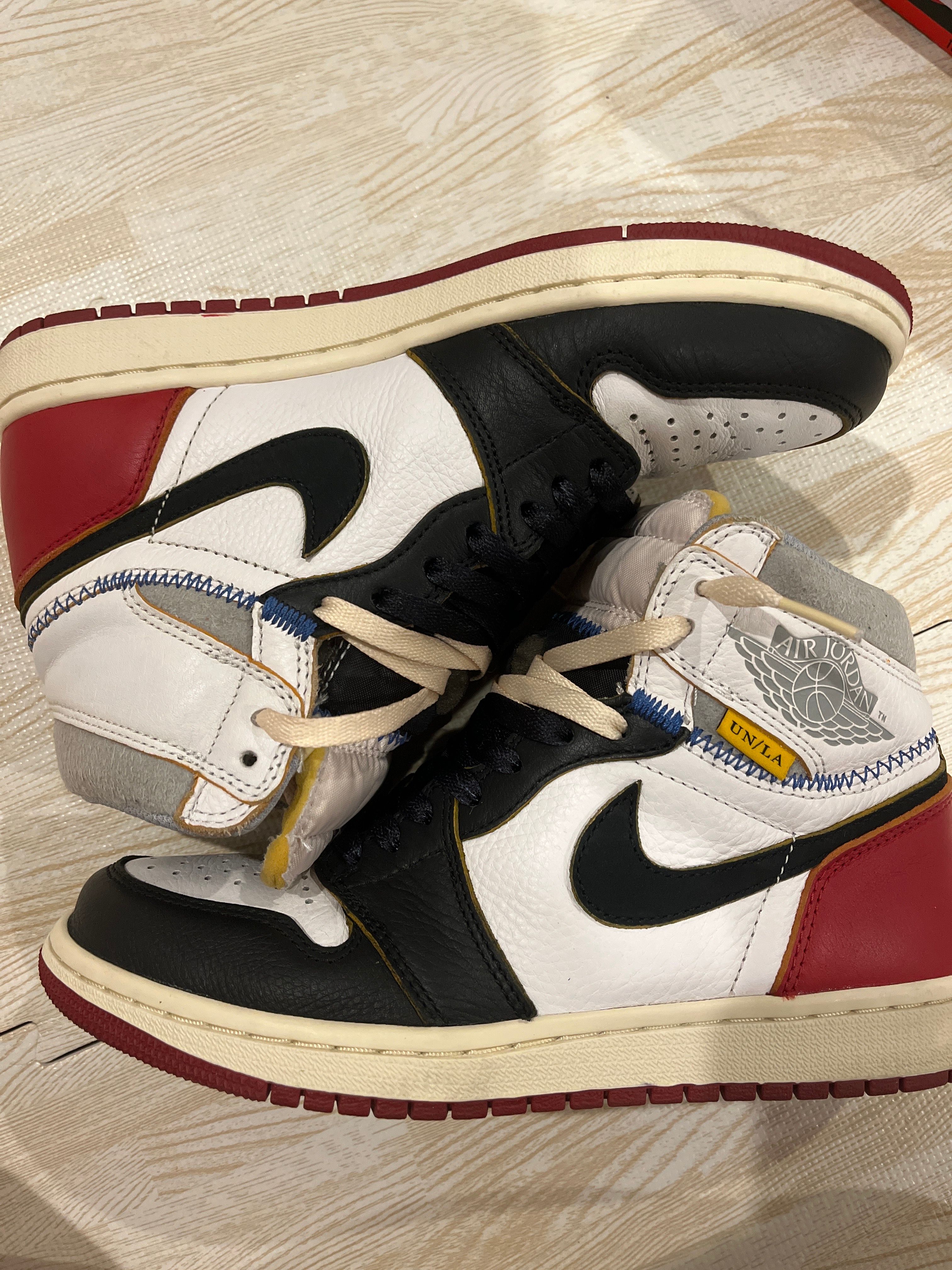 UNION × Nike Air Jordan 1 Retro High OG NRG "Varsity Red/Wolf Grey"