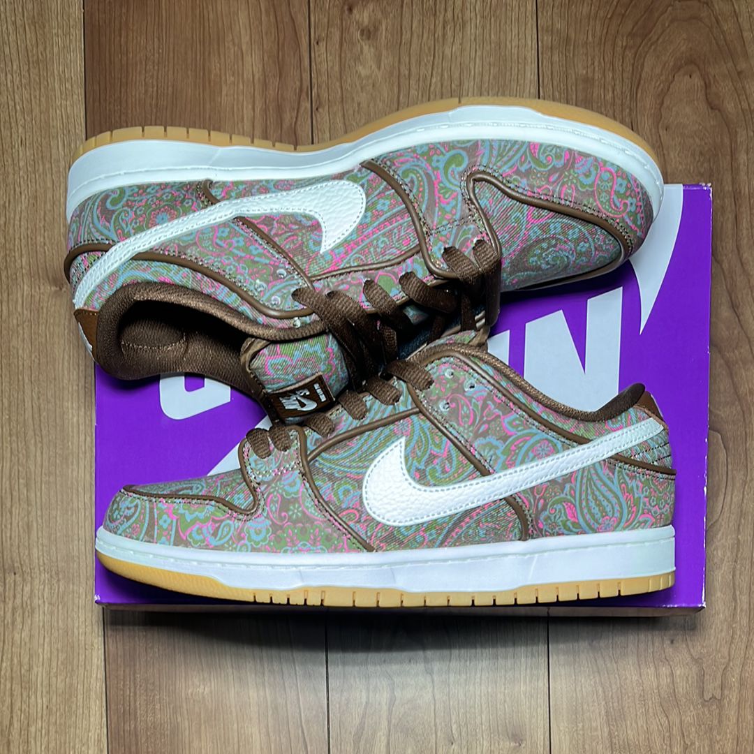 Nike SB Dunk Low PRM "Brown Paisley"
