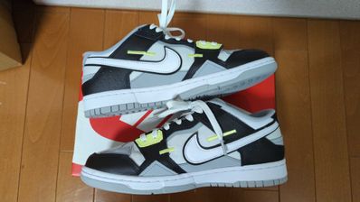 Nike Dunk Low Scrap "Black/White/Light Lemon Twist"