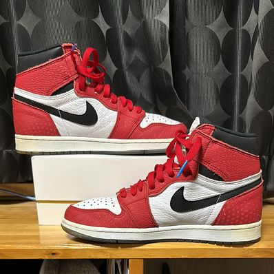 Spiderman × Nike Air Jordan 1 Origin Story "Gym Red/White/Photo Blue/Black"