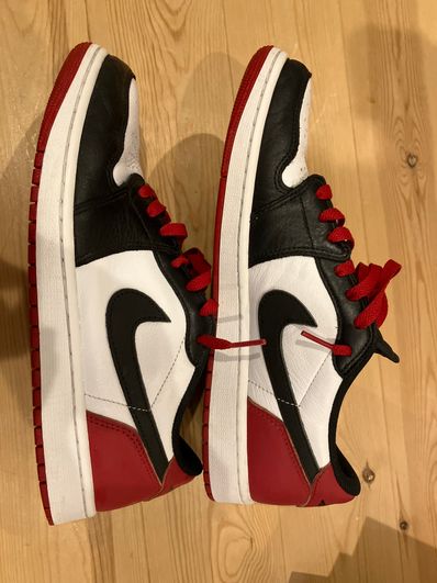 Nike Air Jordan 1 Retro Low OG "Black Toe"