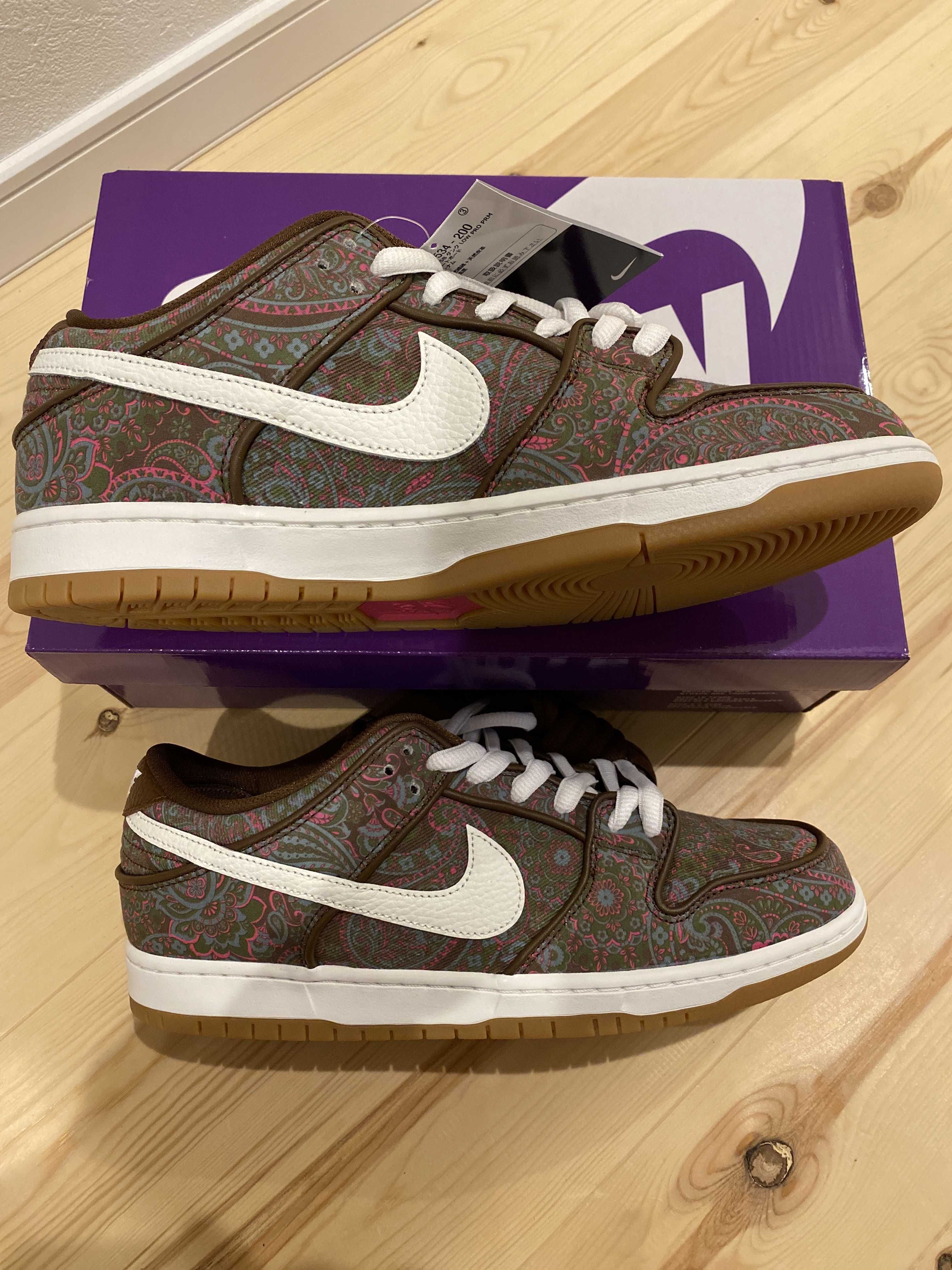 Nike SB Dunk Low PRM "Brown Paisley"