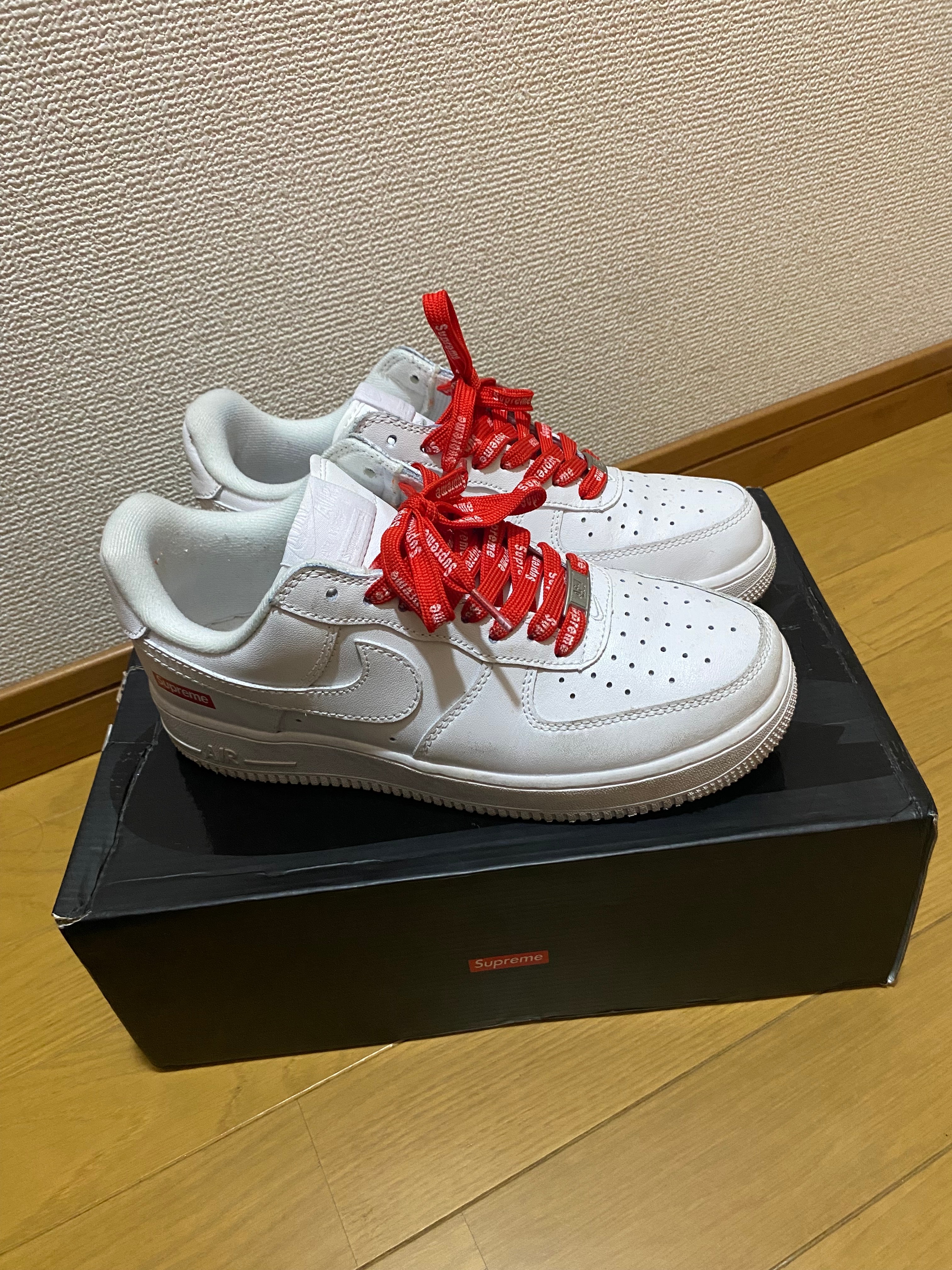 Supreme × Nike Air Force 1 Low "White"