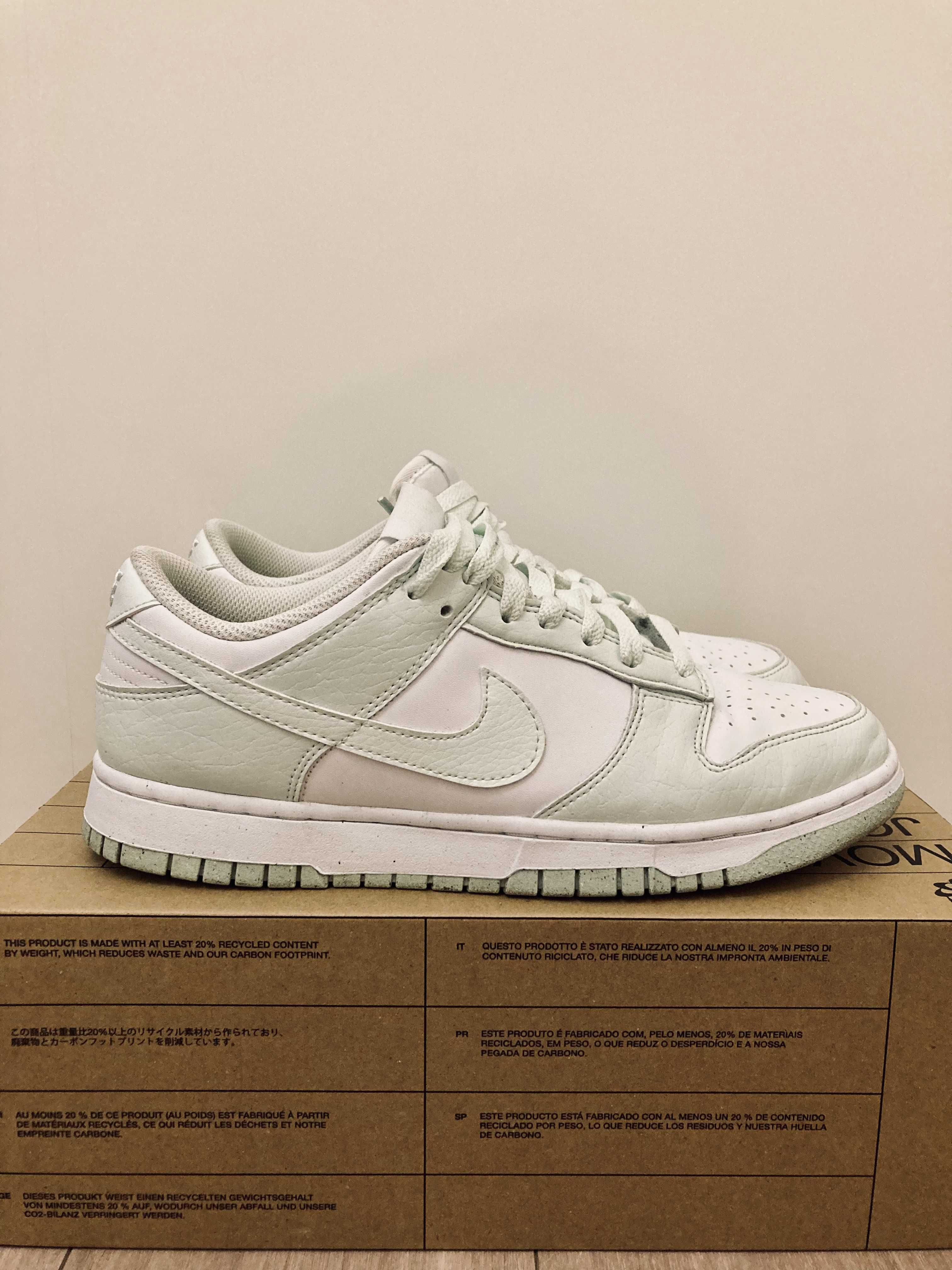 Nike Women's Dunk Low Next Nature "White/Mint"