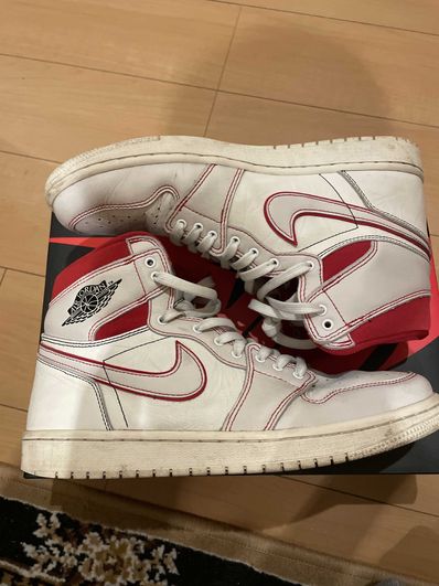Nike Air Jordan 1 Retro High OG "Sail/University Red"