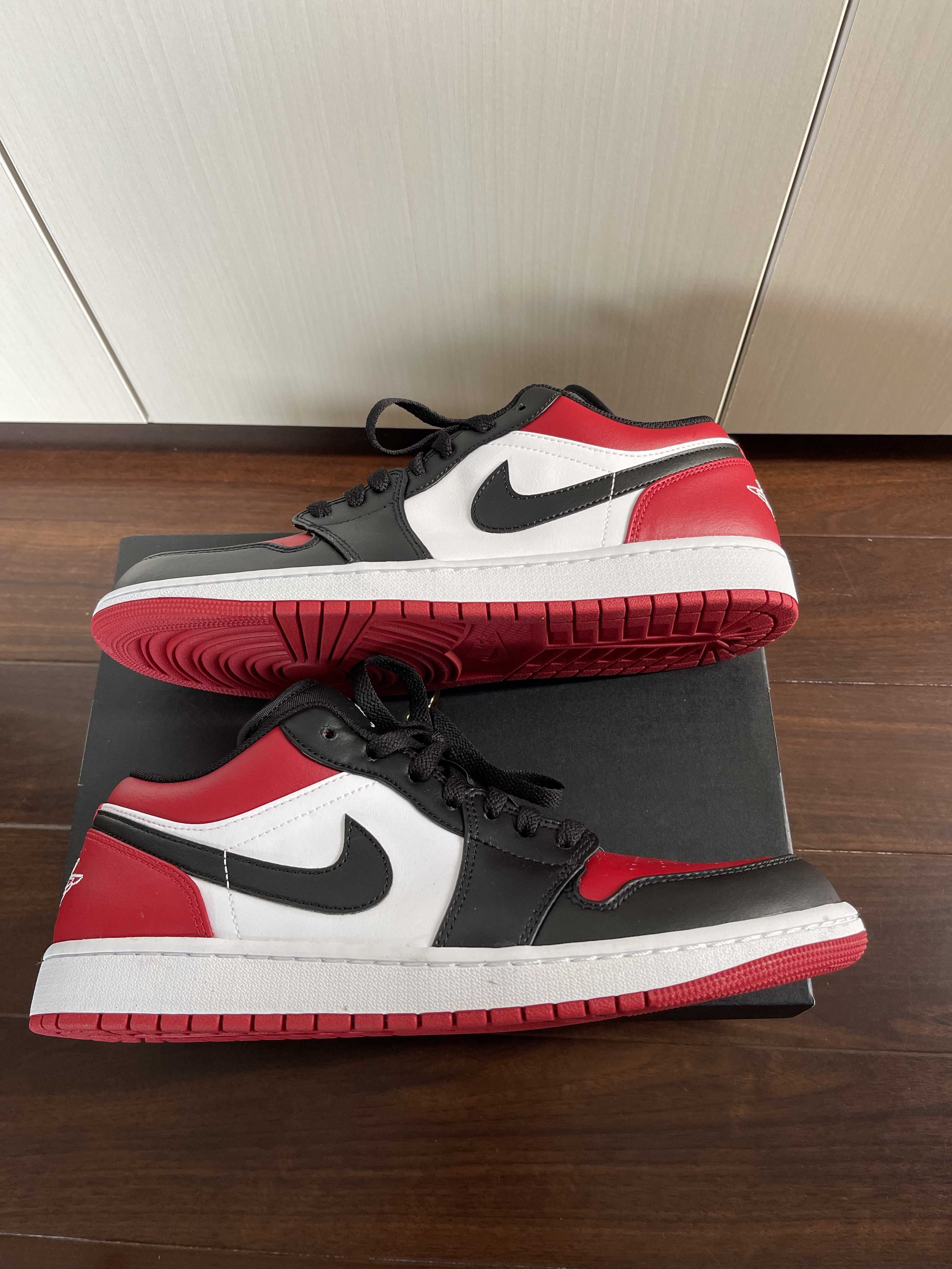 Nike Air Jordan 1 Low "Bred Toe"
