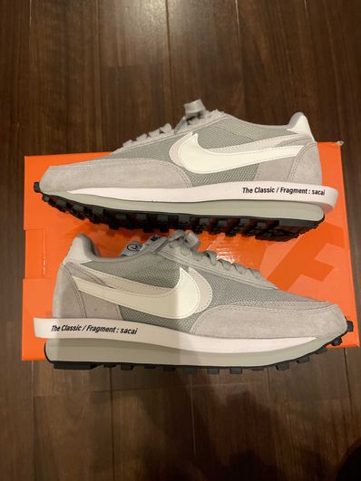 Fragment × sacai × Nike LD Waffle "Light Smoke Grey"
