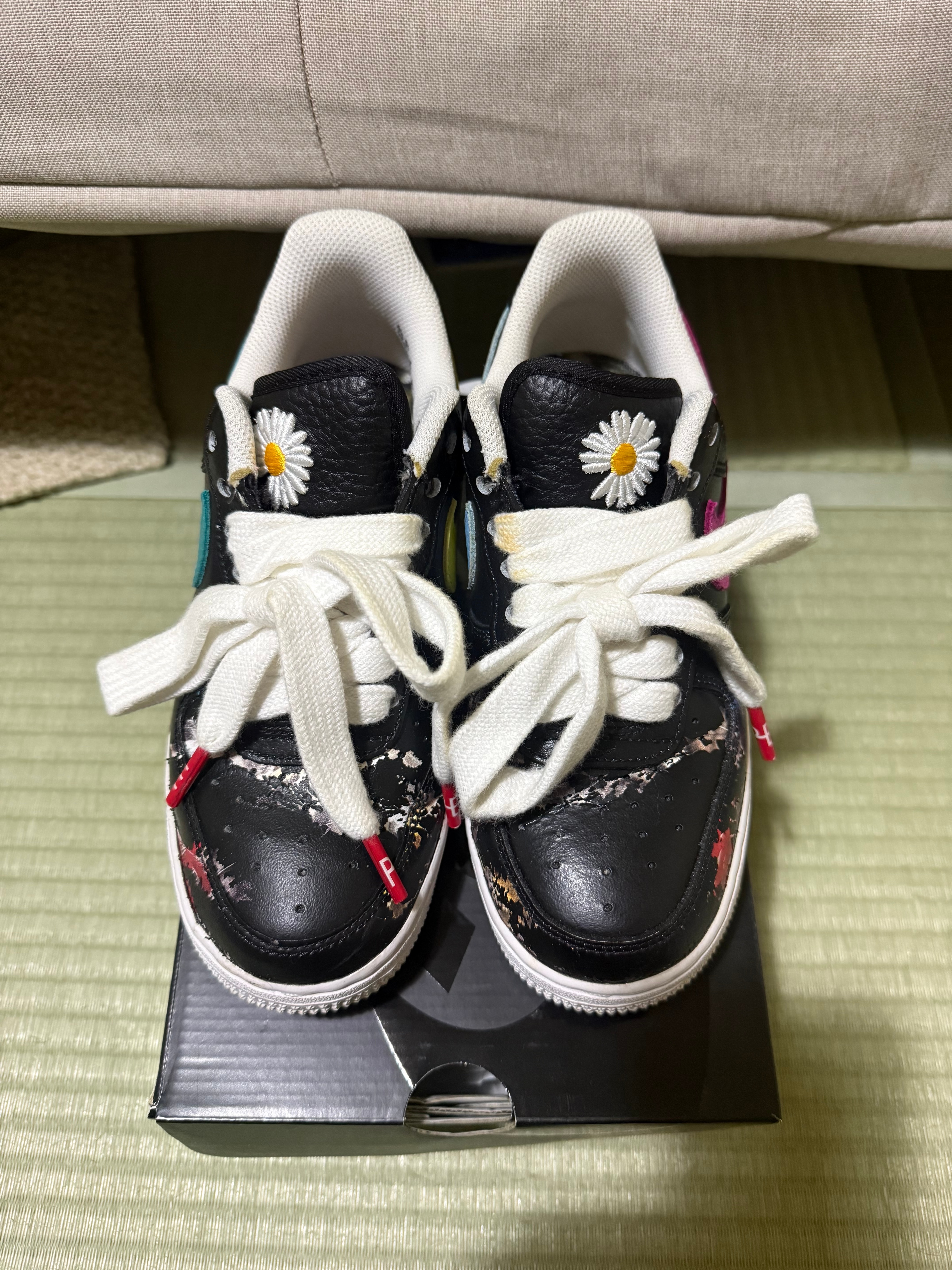 PEACEMINUSONE × Nike Air Force 1 Low '07 Para-Noise 3.0 "Black and Multi-Color" / G-DRAGON