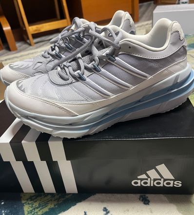 END. × adidas Adistar HRMY "Light Granite/Cloud White/Halo Blue"