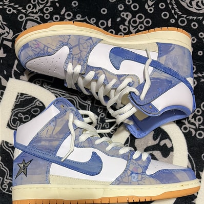 Carpet Company × Nike SB Dunk High "Royal Pulse"