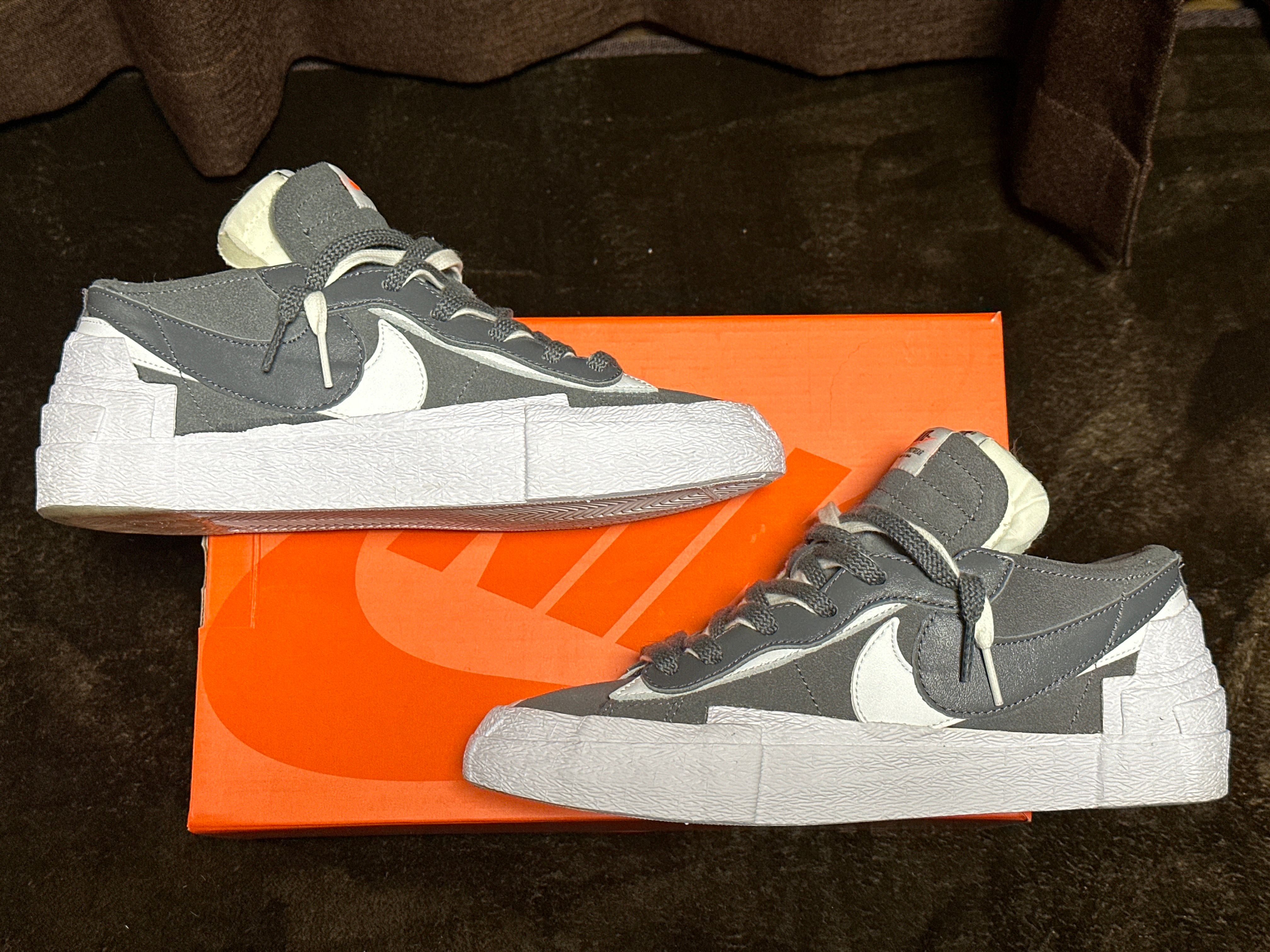 Sacai × Nike Blazer Low "Iron Grey"