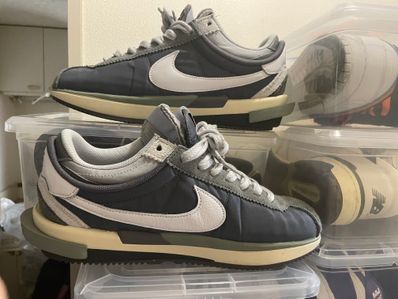 sacai × Nike Zoom Cortez "Iron Grey"