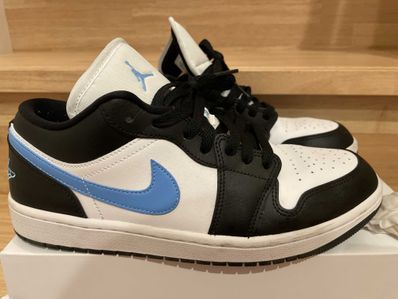 Nike Women's Air Jordan 1 Low "Black/University Blue"