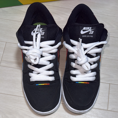 Polaroid × Nike SB Dunk Low Pro QS "Black/White"