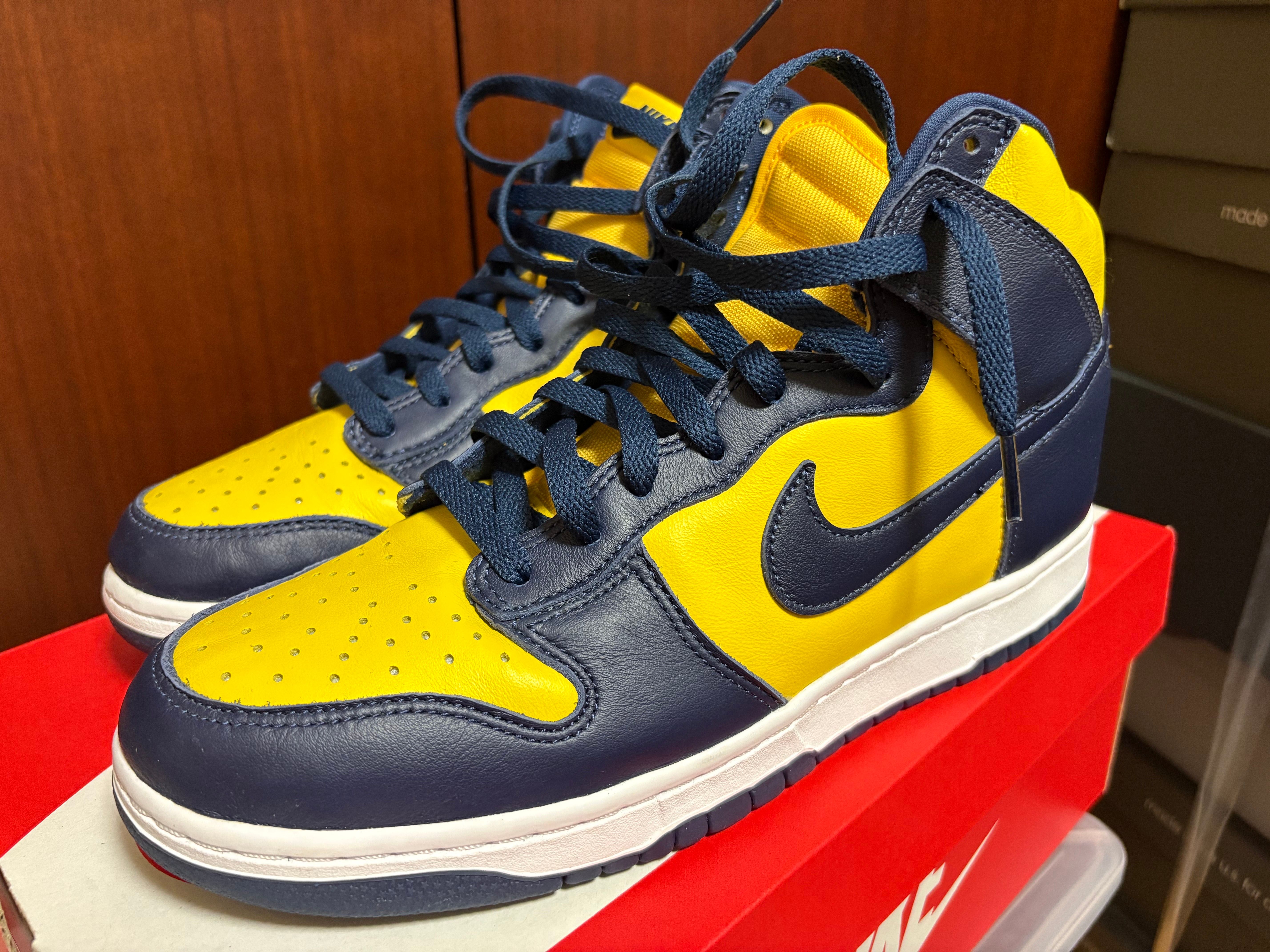 Nike Dunk High "Michigan"