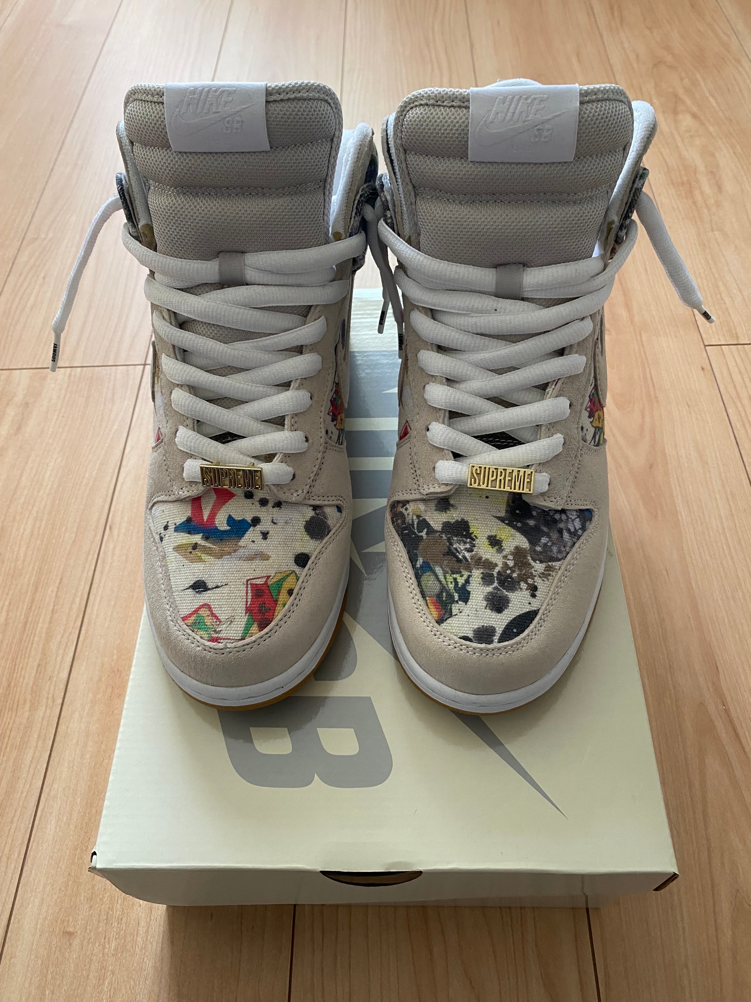 Supreme × Nike SB Dunk High "Rammellzee"