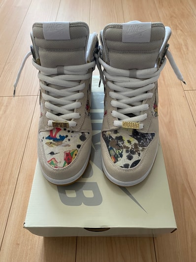 Supreme × Nike SB Dunk High "Rammellzee"