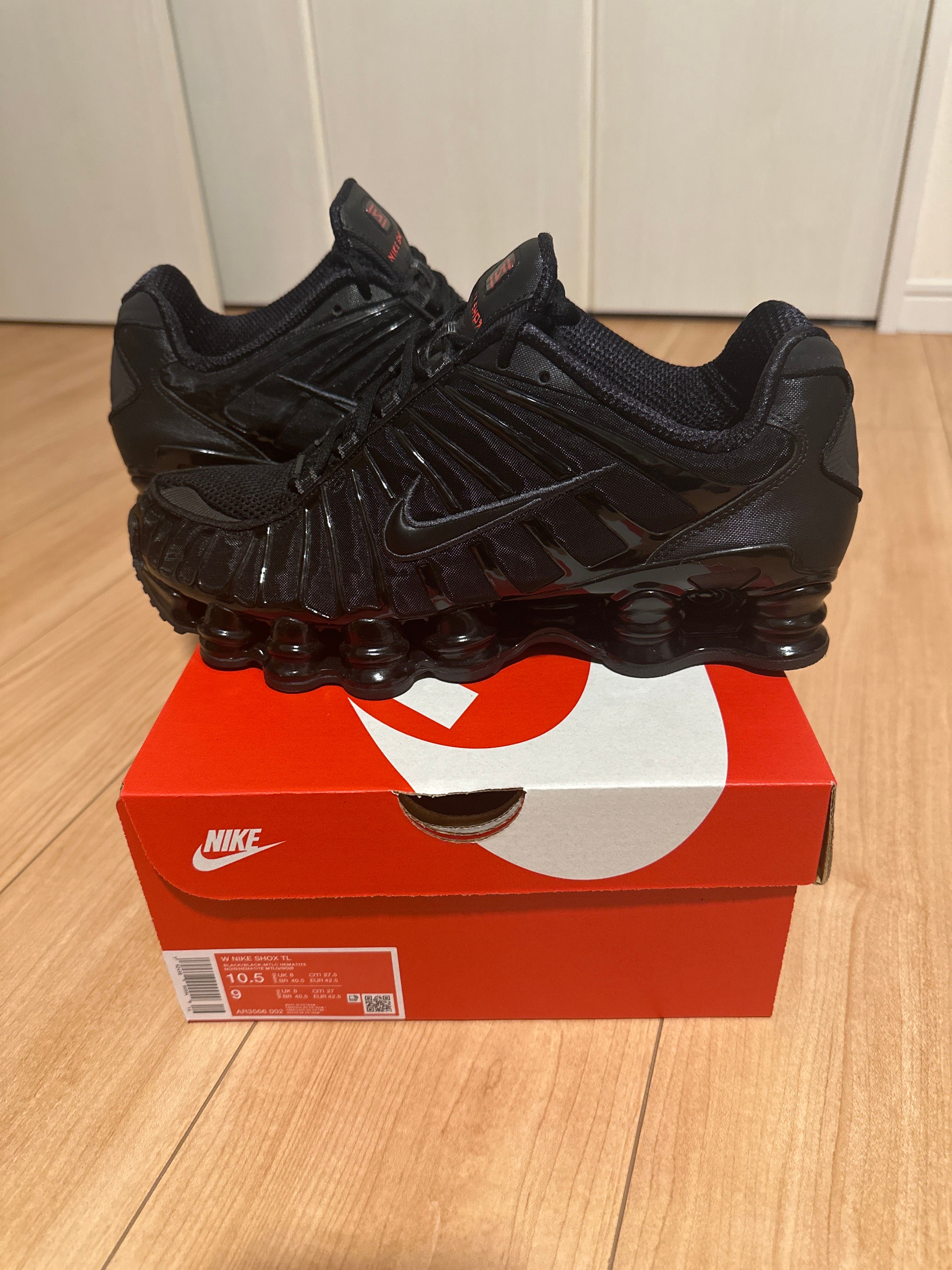 Nike Women's Shox TL "Black and Max Orange"