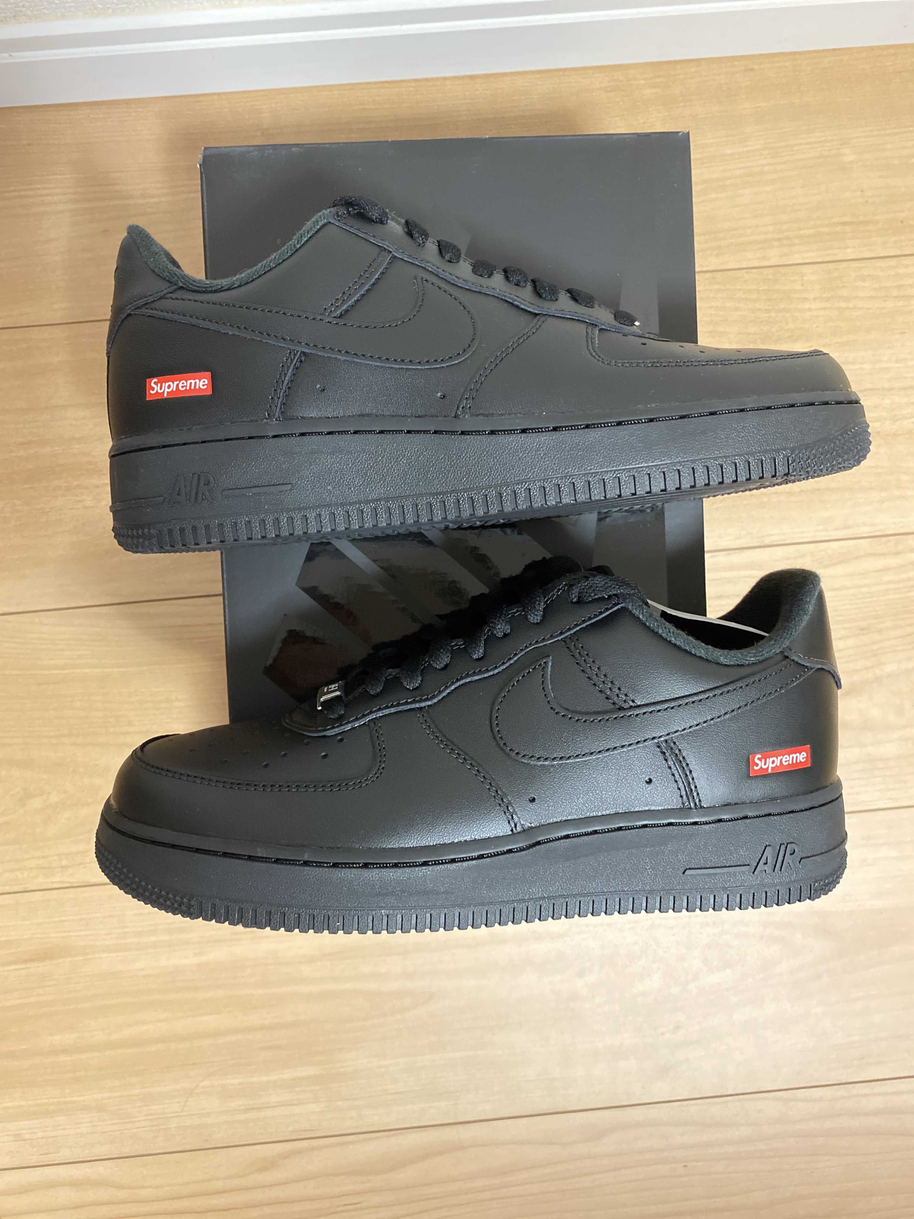 Supreme × Nike Air Force 1 Low "Black"