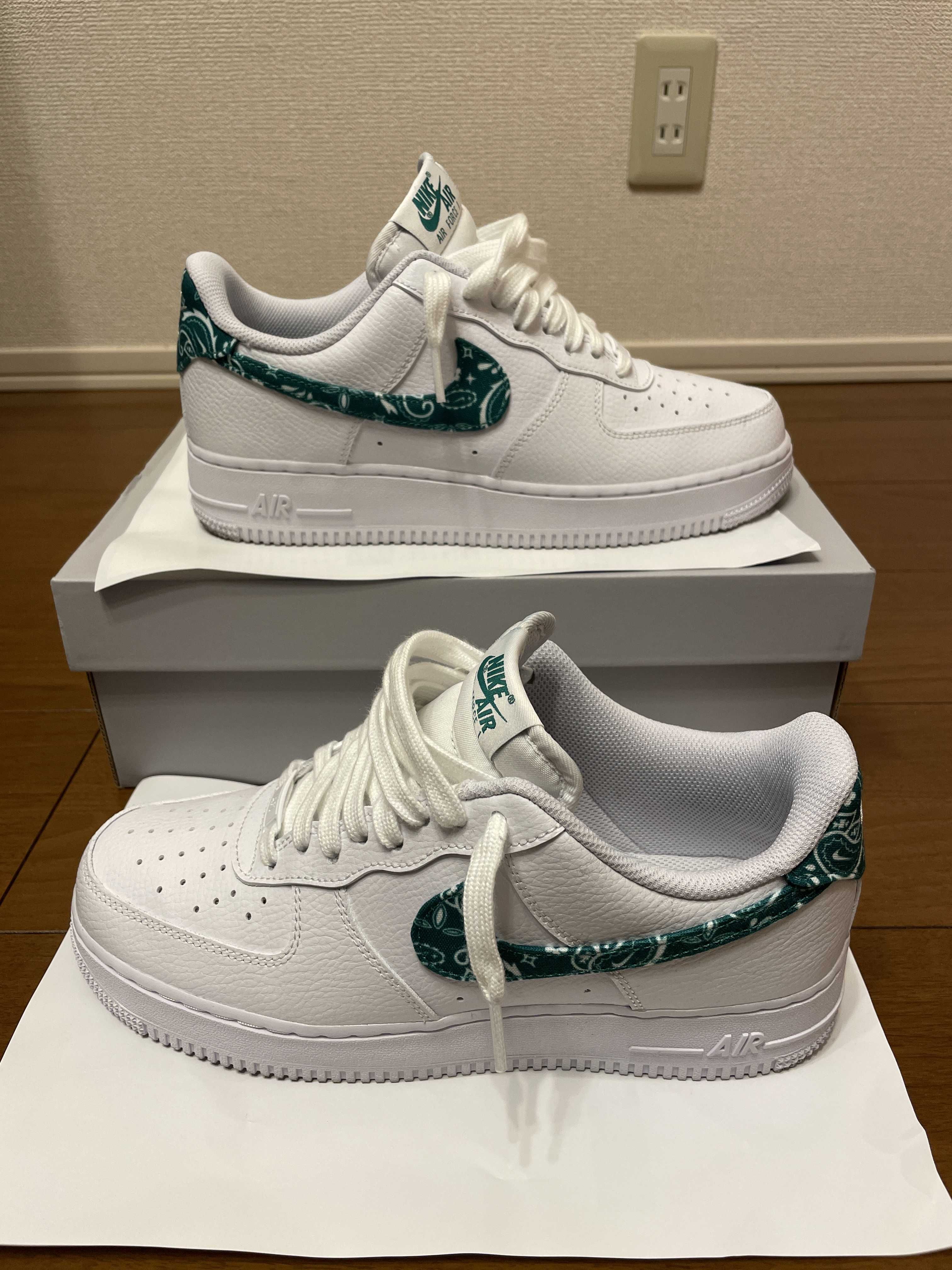 Nike Women's Air Force 1 Low '07 Essential "Green Paisley"