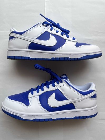 Nike Dunk Low Retro "Racer Blue and White"