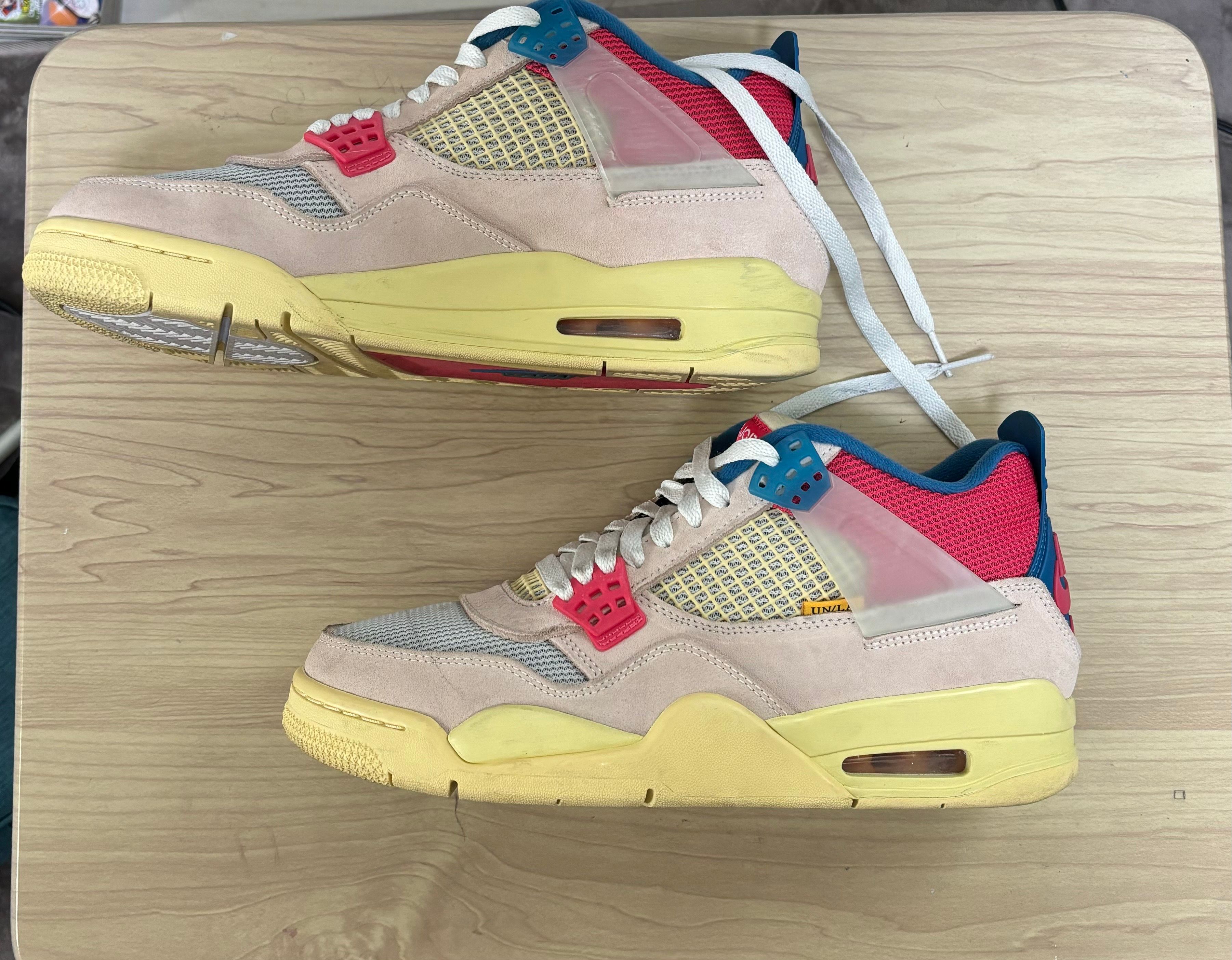 UNION × Nike Air Jordan 4 SP "Guava Ice/Light Fusion Red"