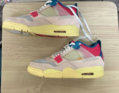 UNION × Nike Air Jordan 4 SP "Guava Ice/Light Fusion Red"