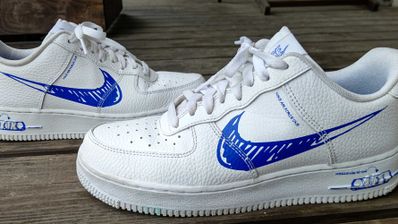 Nike Air Force 1 Low LV8 Utility "White/Blue"