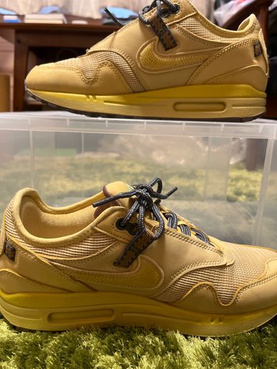 Travis Scott × Nike Air Max 1 "CACT.US Gold"