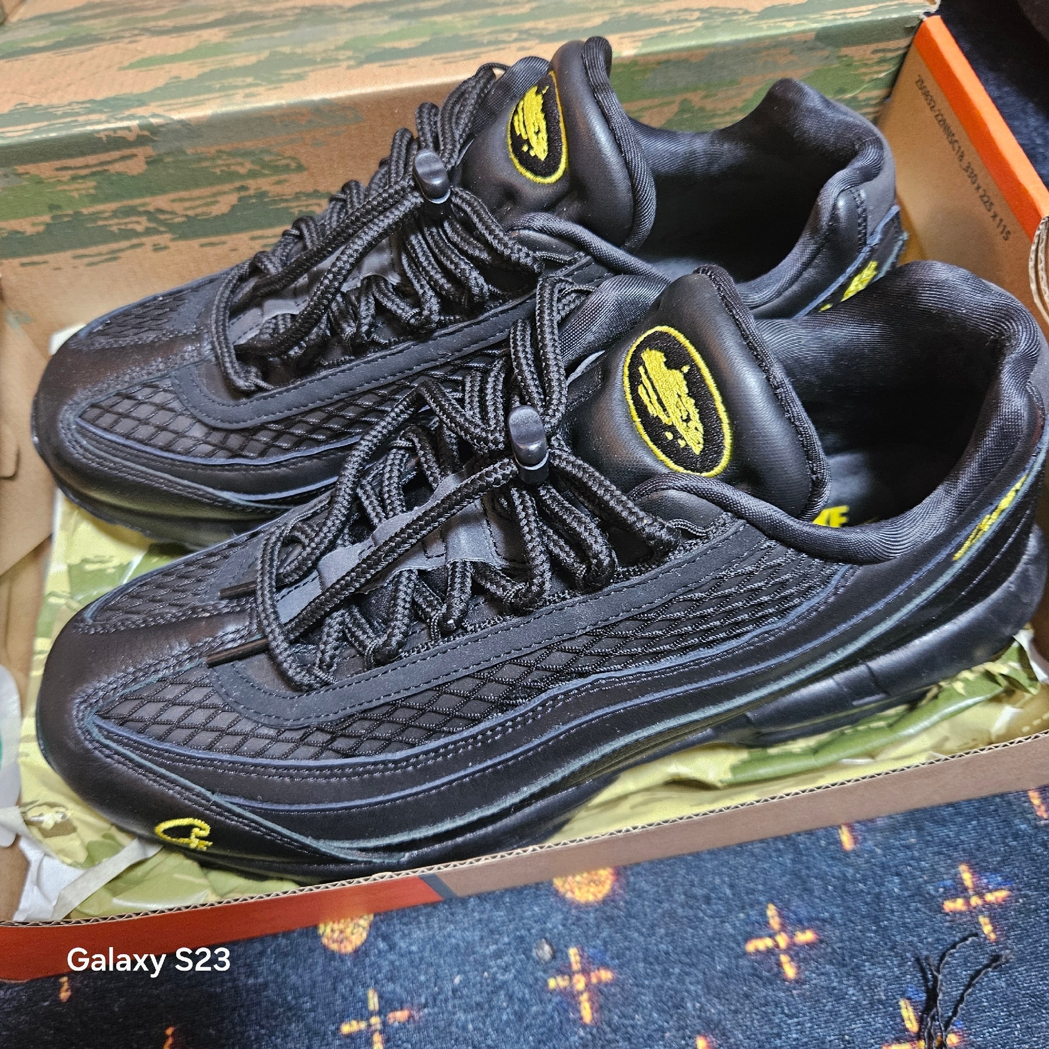 Corteiz × Nike Air Max 95 "Black and Tour Yellow"